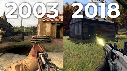 Die Evolution von Call of Duty - Zweiter Weltkrieg, Sci-Fi und kuriose Ausflüge: Alle Spiele von 2003 bis 2018 im Historien-Video