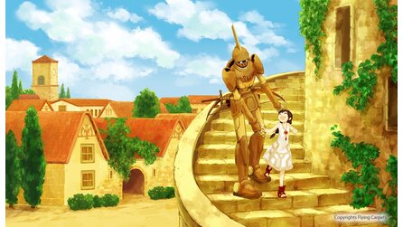 The Girl and the Robot - Artworks und frühe 3D-Modelle