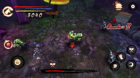 The Gods: Uprising - Screenshots der iOS-Version