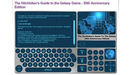 The Hitchhiker’s Guide to the Galaxy - Douglas Adams’ Textadventure als »30th Anniversary Edition« verfügbar