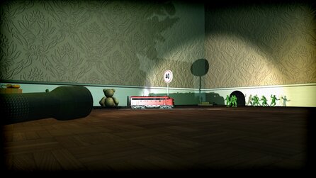 The Holiday Express - Screenshots aus dem Weihnachtslevel des Train Simulators
