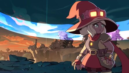 The Knight Witch ist Metroidvania, Kartenspiel und Bullet Hell in einem