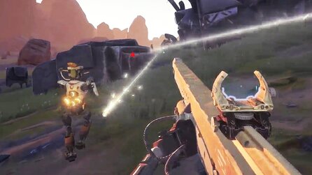 The Signal From Tölva - Gameplay-Demo erklärt den Robo-Open-World-Shooter