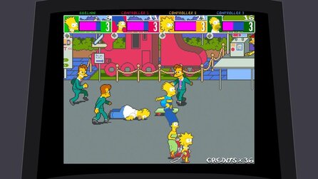 The Simpsons Arcade Game - Screenshots