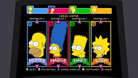 The Simpsons Arcade Game - Screenshots