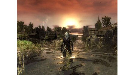 The Witcher - Idyllisches Screenshotduo