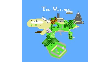The Wit.nes - Screenshots zur NES-Version von The Witness