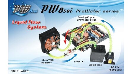 Thermaltake - PW 850i-Wasserkühlung