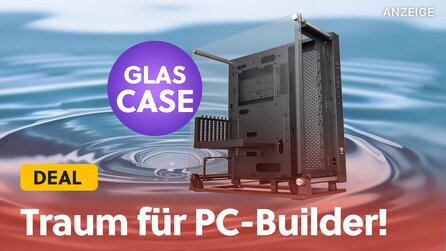 PC-Gehäuse fast ganz aus Glas: Dieses einzigartige Case von Thermaltake ist jetzt günstiger als je zuvor!