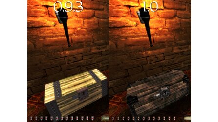 Thief Gold HD Texture Mod - Vergleichs-Screenshots zwischen Version 0.9.3 und Version 1.0