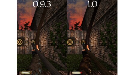 Thief Gold HD Texture Mod - Vergleichs-Screenshots zwischen Version 0.9.3 und Version 1.0
