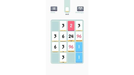 Threes! - Screenshots aus der iOS-Version