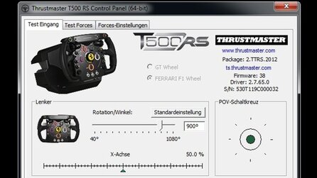Thrustmaster Ferrari F1 Wheel Integral T500 - Treiber