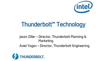 Intel Thunderbolt - Hersteller-Präsentation