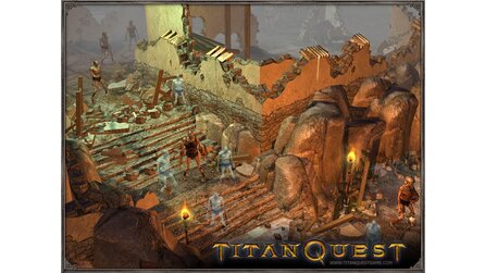 Titan Quest: Immortal Throne - Szenen des Kampfes