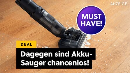 Jeder Akkusauger ist dagegen Elektroschrott! Dieser Wischsauger im MediaMarkt-Angebot spart Kraft, Zeit UND Geld