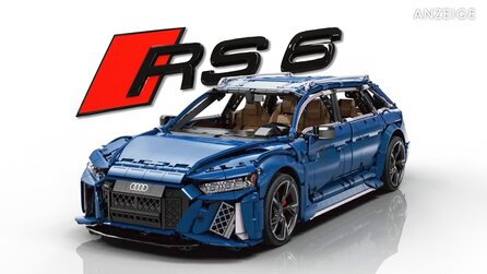 Der berühmteste Supersport-Kombi der Welt ist als Klemmbaustein-Modell sogar besser als der echte Audi RS6