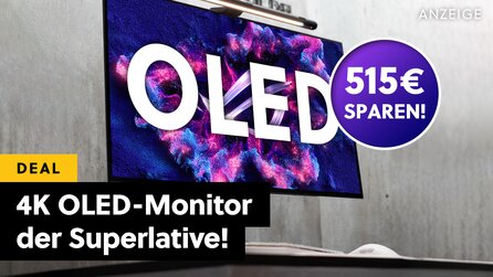 Einer der besten Gaming-Monitore der Welt im freien Preisfall: 4K, 240 Hz und dank OLED ein Bild für die Götter!