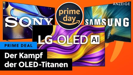 Die besten 4K OLED-TVs der Welt sind am Amazon Prime Day günstig wie nie! LG OLED evo G5 vs. Samsung S95F vs Sony BRAVIA 8 II