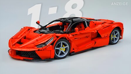 Ein wunderschönes Modellauto der LEGO-Konkurrenz macht dem italienischen Vorbild alle Ehre!