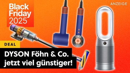 Nicht nur unterm Weihnachtsbaum extrem begehrt: Fast alle Dyson-Produkte im Black-Friday-Angebot – inkl. Föhn und Airwrap!