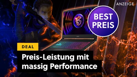 Unterwegs mit 144Hz zocken – und das mit Raytracing! Dieser Gaming-Laptop im Ausverkauf bietet bombastische Preis-Leistung