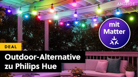 Die beste Alternative zu Philips Hue für draußen im Garten kommt von Govee – mit einem Trick ist Govee sogar Apple HomeKit-kompatibel!