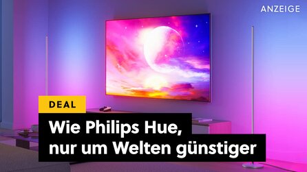 Philips Hue kostet das Vierfache! Zum halben Preis bekommt ihr hier gleich zwei smarte Stehleuchten für indirektes Licht