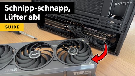 Mit einem Stück Holz und zwei der besten 140mm-Lüfter am Markt habe ich meine AMD RX 9070 XT viel kühler bekommen!