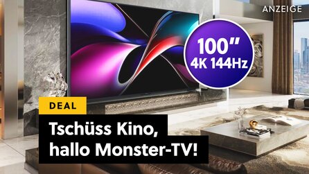 Dieser 4K-TV ist so groß, da schaut sogar euer Nachbar mit! Jetzt fetten Rabatt bei den Amazon Frühlingsangeboten sichern
