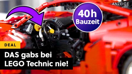 Was CaDA im Cockpit dieses wunderschönen Supersportwagen umgesetzt hat, bringt LEGO-Ingenieure ins Schwitzen!