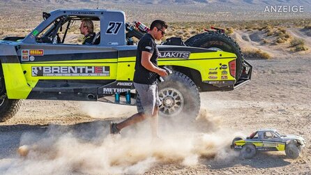 Ein Meter lang, 90 kmh schnell: Riesiger RC-Truck hat mit Spielzeug gar nichts mehr zu tun – er ist eine Fahrmaschine!