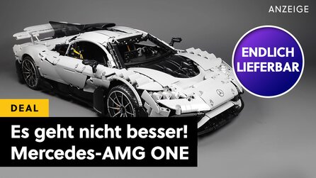 Warum ist ausgerechnet dieser lizenzierte Mercedes-AMG One in 1:8 das Vorzeige-Modell am Markt? Es ist nicht mal von LEGO