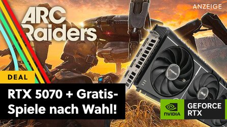 Eine RTX 5070 für unter 500€?! Dieses krasse Angebot macht’s möglich und ASUS sponsert euch Games wie ARC Raiders + Co.!