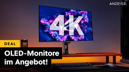 OLED, aber günstig! Zwei geniale Gaming-Monitore für WQHD und 4K sind drastisch reduziert