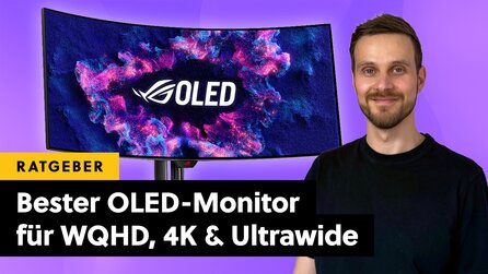 Die besten OLED-Monitore für Gaming in 4K und WQHD im Vergleich – inklusive Ultrawide-OLED-Monitore!