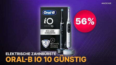 Was ChatGPT nicht kann: Zähneputzen. Die elektrische Oral-B iO 10 Zahnbürste mit KI für deinen Mund