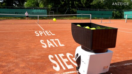 Wie eine intelligente Ballmaschine das Tennis-Training unserer Amateure revolutioniert – und Spiele gegen Nadal, Federer oder Becker simuliert
