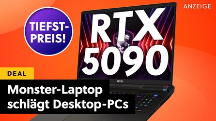 Endstufe-Laptop jetzt 800€ günstiger! Mit Nvidia RTX 5090 nimmt es dieser Gaming-Laptop locker mit den meisten PCs auf