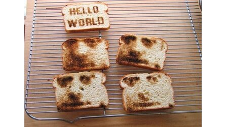 Kurioses - Drucken auf... Toast!