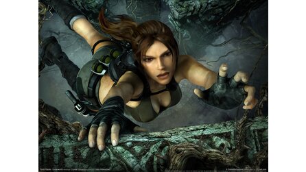 Tomb Raider: Underworld - Erstes Artwork zeigt Lara am Abgrund