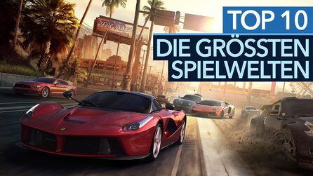 Top 10 Open Worlds - Video: Die größten Spielwelten der Geschichte