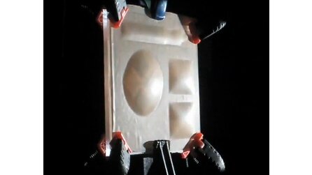 Touchscreens - Fühlbare Schaltflächen durch Druckluft