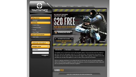 Tournament.com - Ballern gegen Bargeld