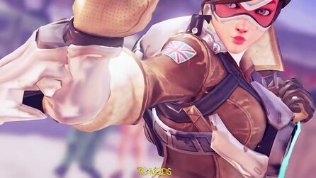 Street Fighter 5 - Mod bringt Tracer aus Overwatch als spielbare Kämpferin