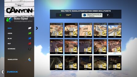 Trackmania 2: Canyon - Screenshots