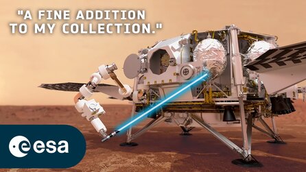 Trainieren wie Jedi-Ritter: ESA-Roboter bereiten sich auf Mars-Mission vor