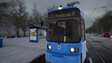 Train Sim Munich - Screenshots aus der Straßenbahn