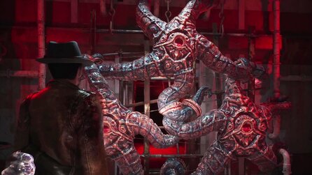 The Sinking City 2 Gameplay: Nach dem Horrortrip durch den Fischmarkt sehen wir Spaghetti mit ganz anderen Augen