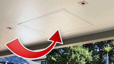 »Wir hatten keine Ahnung, dass er existiert« – Hausbesitzer findet nach 17 Jahren einen TV in seiner Zimmerdecke und hat nun einen neuen Fernseher